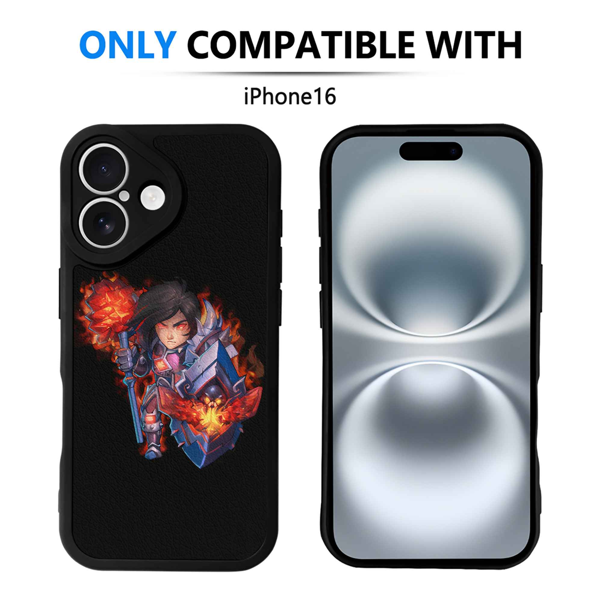 リーグ・オブ・レジェンド League of Legends LOL 【iPhone 16シリーズ対応】シリコンスマホケース（レザー調） 材質：シリコン